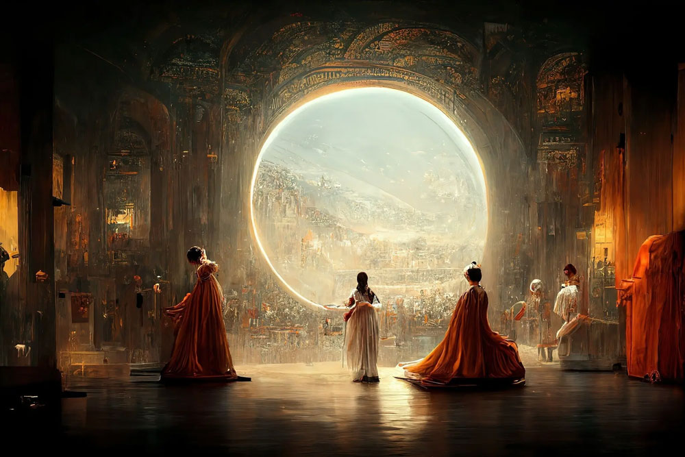 "Théâtre D'opéra Spatial" by Jason M. Allen