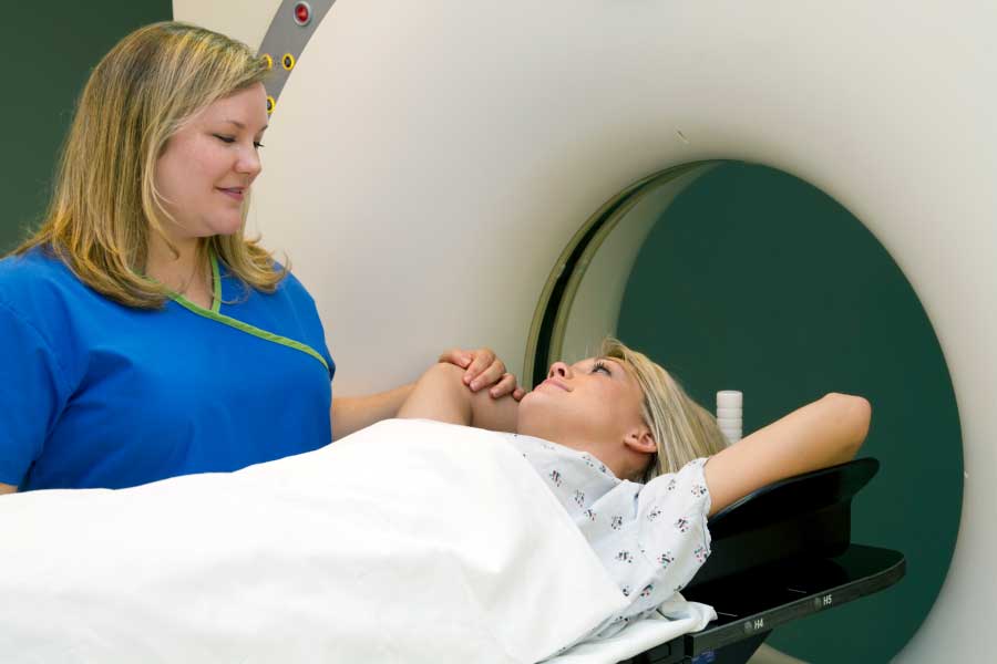 healthcare learning platform for cat scan