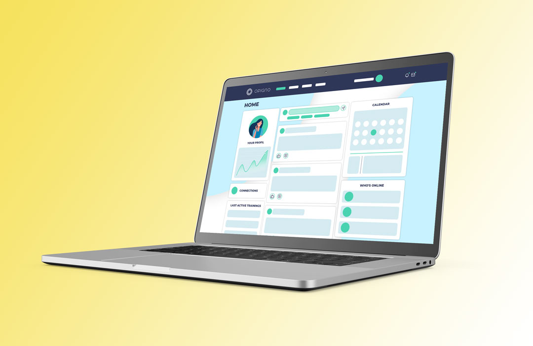 learning management system dashboard